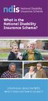 What is the National Disability Insurance Scheme?