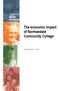 The economic impact of Normandale Community College