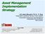 Asset Management Implementation Strategy