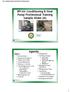 BPI Air Conditioning & Heat Pump Professional Training Sample Slides ( ) Agenda