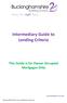 Intermediary Guide to Lending Criteria