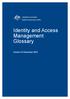 Identity and Access Management Glossary