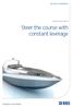 Steer the course with constant leverage