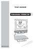 User manual. Videomatic VERDE MF
