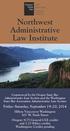 Northwest Administrative Law Institute