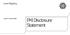 PKI Disclosure Statement
