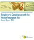 Employers Compliance with the Health Insurance Act Annual Report 2015