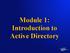 Module 1: Introduction to Active Directory