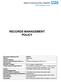RECORDS MANAGEMENT POLICY