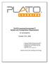 PLATO Learning Environment System and Configuration Requirements for workstations. October 27th, 2008