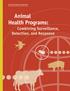 Animal Health Programs: Combining Surveillance, Detection, and Response