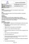 Title: Nurse Practitioner Guidelines Original Date: 02/01/1996 Last Revision Date: 01/04/2012 Approved by: David Altman, MD Effective Date: 01/04/2012