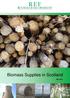 Biomass Supplies in Scotland