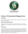 Glossary Of International Shipping Terms