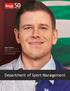 Department of Sport Management