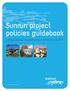 Sunrun project policies guidebook