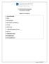 Case Western Reserve University Procurement Card Policy TABLE OF CONTENTS