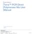 Terra PCR Direct Polymerase Mix User Manual