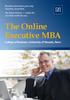 The Online Executive MBA