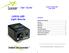 User Guide. LXX35-LED Light Source. Luxxor LXX35-LED User Guide. Contents