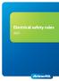Electrical safety rules