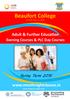 Beaufort College. Adult & Further Education. www.meathnightclasses.ie Places limited so apply early. Evening Courses & PLC Day Courses