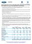 Ford Achieves 2014 Pre-Tax Profit of $6.3 Billion, Net Income of $3.2 Billion; 2015 Outlook for Pre-Tax Profit at $8.5 Billion to $9.