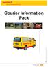 Courier Information Pack
