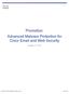 Promotion: Advanced Malware Protection for Cisco Email and Web Security