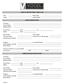 CLIENT INTERVIEW FORM - FAMILY LAW CLIENT IDENTIFICATION