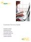 Customer Services Guide