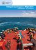 Oil Spill Contingency Plan 2015. Department of Transport