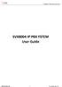 SVX8004 IP PBX YSTEM User Guide