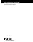 Eaton Intelligent Power Manager (IPM) Quick Start Installation Manual