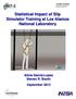 Statistical Impact of Slip Simulator Training at Los Alamos National Laboratory
