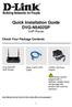 Quick Installation Guide DVG-N5402SP VoIP Router