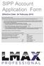 SIPP Account Application Form