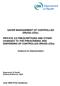 SAFER MANAGEMENT OF CONTROLLED DRUGS (CDs): PRIVATE CD PRESCRIPTIONS AND OTHER CHANGES TO THE PRESCRIBING AND DISPENSING OF CONTROLLED DRUGS (CDs)