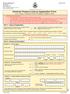 Victorian Firearm Licence Application Form Licence Category: Provisional General Category Handgun Licence