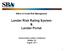 Office of Credit Risk Management Lender Risk Rating System & Lender Portal