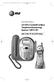 2.4 GHz Corded/Cordless Telephone/Answering System 1487/1187
