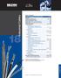 Table of Contents. Industrial Coax. Blue Hose Cables 18.13 18.14 Twinaxial Cables 18.15 18.16 DataTray 600V Twinaxial Cables 18.17