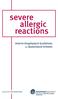 severe allergic reactions