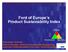 Ford of Europe s Product Sustainability Index