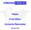 Fidelio. Front Office. Accounts Receivable