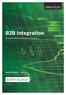 B2B Integration. Business Value and Adoption Trends. BARCHI GILLAI and TAO YU. Foreword by OpenText (formerly GXS, INC.)