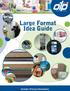 Large Format Idea Guide