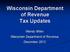 Wisconsin Department of Revenue. Tax Updates