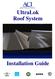 UltraLok Roof System. Installation Guide