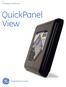 GE Intelligent Platforms. QuickPanel View
